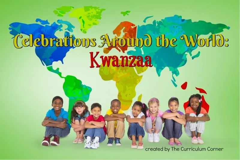This Kwanzaa booklet is designed to help you in a December celebration of holidays around the world. FREE from The Curriculum Corner