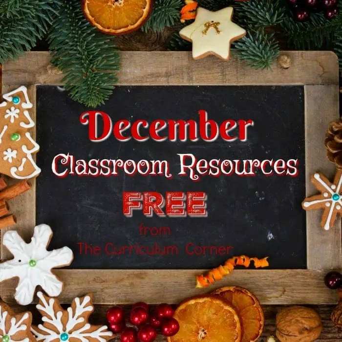 Free December Resources for Your Classroom