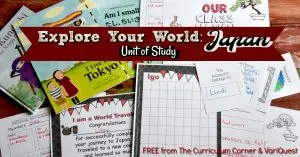 Explore Your World: Japan Unit of Study by The Curriculum Corner & VariQuest