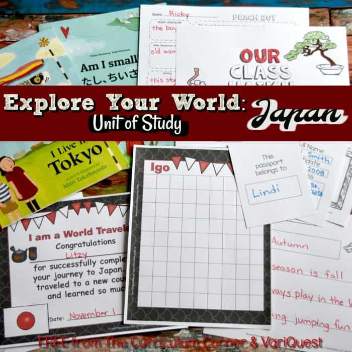 Explore Your World: Japan Unit of Study by The Curriculum Corner & VariQuest