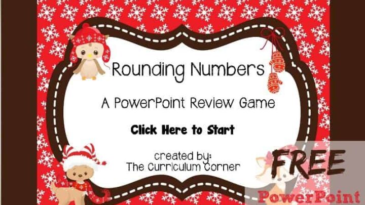 FREE Rounding Numbers Game