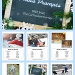 FREE Winter Photo Prompts for Writing from The Curriculum Corner