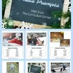 FREE Winter Photo Prompts for Writing from The Curriculum Corner