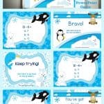 FREE Arctic Animals Subtraction Facts PowerPoint Game from The Curriculum Corner