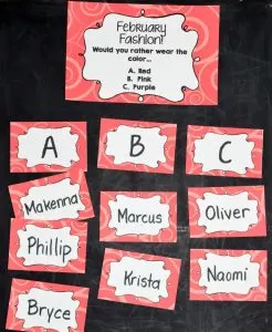 February Bell Ringers for pirmary grades FREE from The Curriculum Corner 2