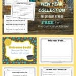 FREE New Year Classroom Activities from The Curriculum Corner 2