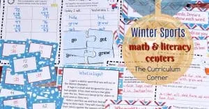 Winter Sports Games Printables