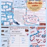 Winter Sports Games Printables FREE math & literacy centers from The Curriculum Corner