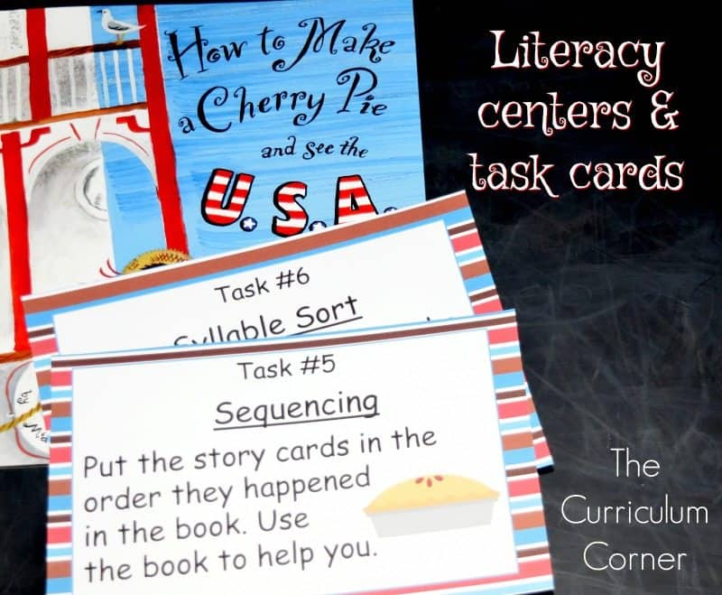How to Make a Cherry Pie and See the U.S.A. FREE Book Study from The Curriculum Corner 3
