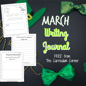 March Writing Journal