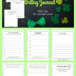 This March journal is designed for your primary classroom. Use the pages to create journals or individually for March writing prompts.