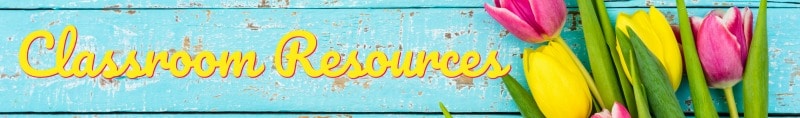 FREE April resources from The Curriculum Corner