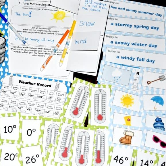 Use these weather science centers to help your students learn more about the different types of weather that occurs in our world.