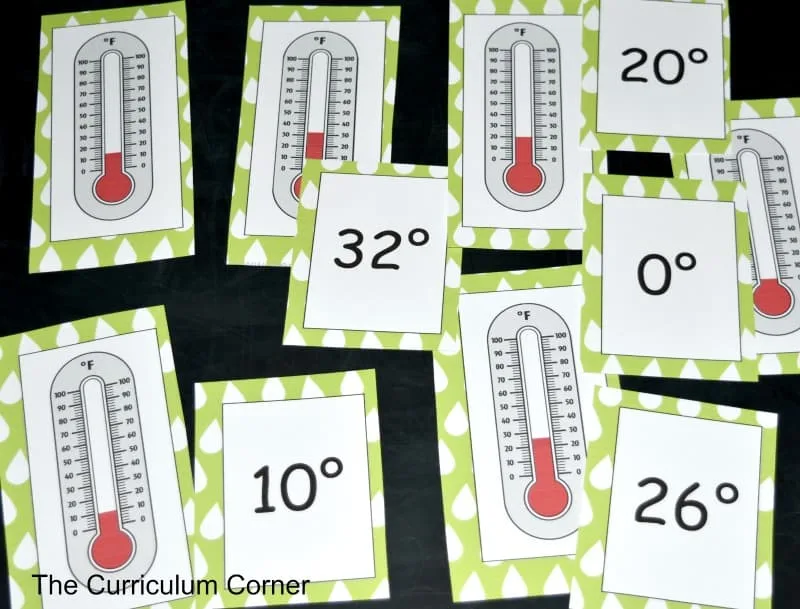 FREE Weather Centers from The Curriculum Corner 3