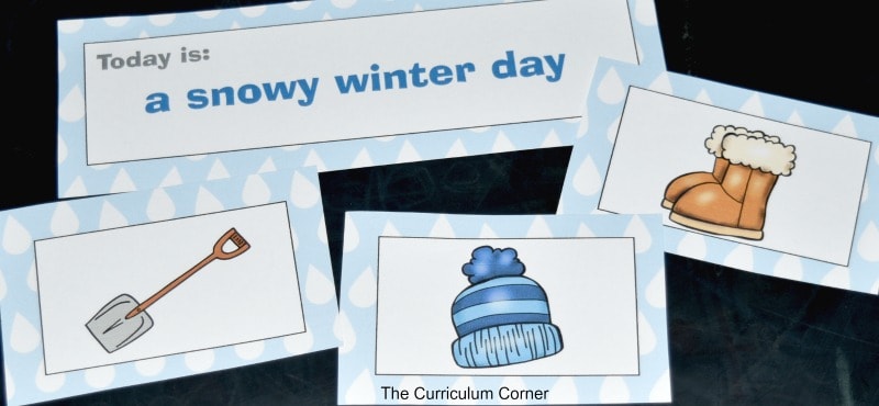 FREE Weather Centers from The Curriculum Corner 4