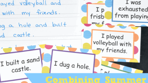 Image for Writing Center: Combining Summer Sentences
