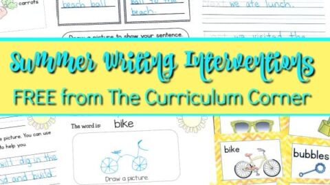 Summer Writing Interventions