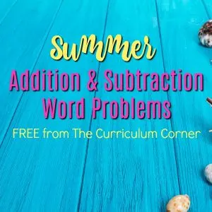 Summer Addition and Subtraction Word Problems 2