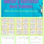 Summer Addition and Subtraction Word Problems