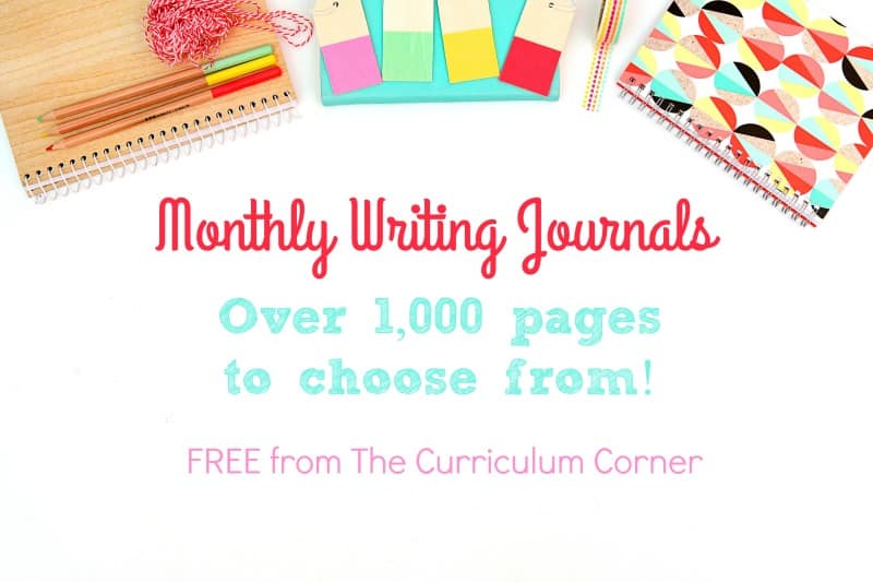We have created a free collection of monthly journals for your classroom use during morning welcome or other points in your day.
