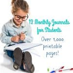 FREE Monthly Journals from The Curriculum Corner