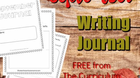 FREE September Writing Journal