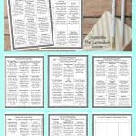 FREE Writing Strategies Menus by The Curriculum Corner