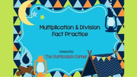 Image for Camping Multiplication & Division PowerPoint Game