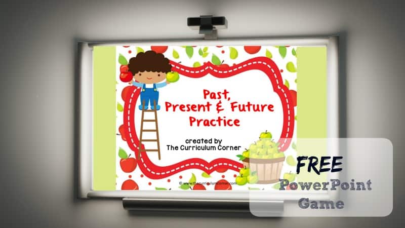 Use this Verb Tense PowerPoint Practice Game to give your students practice identifying past, present and future verbs during your literacy stations. 