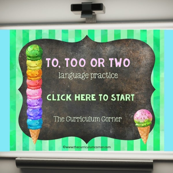 To, Two, Too PowerPoint Game