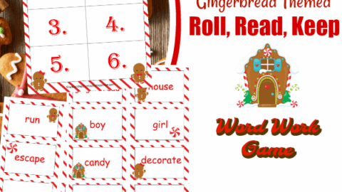 Image for Gingerbread Roll, Read, Keep Game
