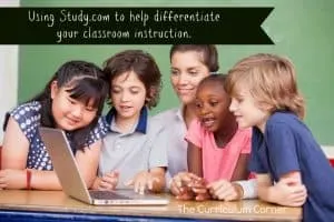 Enhance your classroom instruction by using differentiation with the help of study.com who has sponsored this post, all opinions are our own.