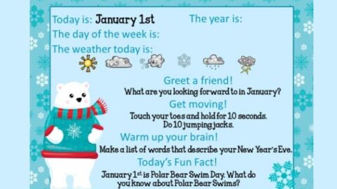 Image for January Daily Welcome Messages