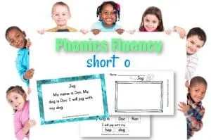 This free set of short o fluency passages can be used for your students focusing on vowel sounds during reading instruction.