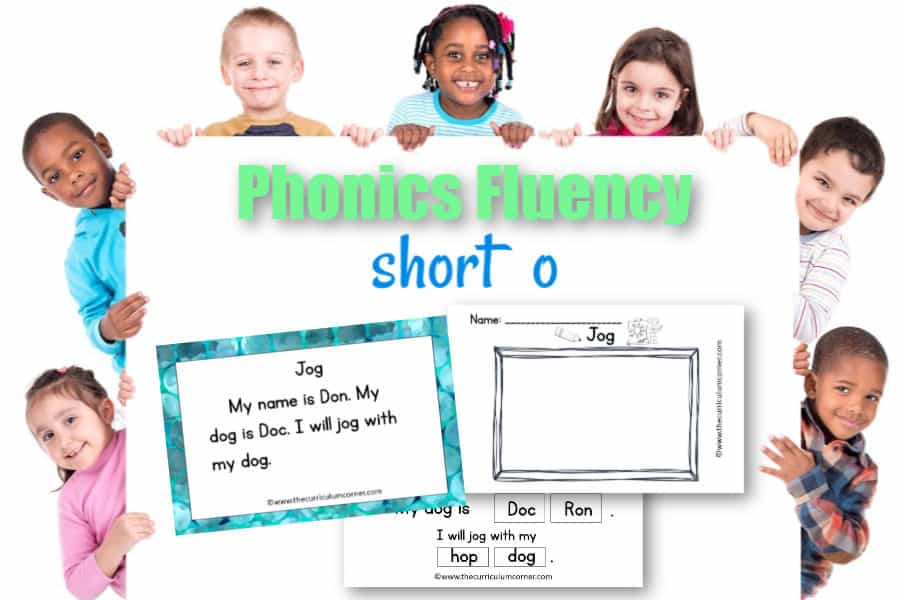 This free set of short o fluency passages can be used for your students focusing on vowel sounds during reading instruction.
