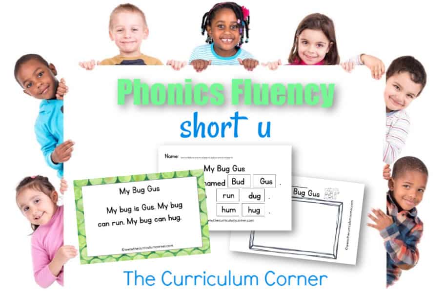 This free set of short u fluency passages can be used for your students focusing on vowel sounds during reading instruction.