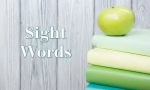 Sight Word Resources from The Curriculum Corner