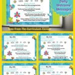 This set of free May Daily Welcome Messages is an easy way to get your students to enter the classroom and focus on the day ahead.