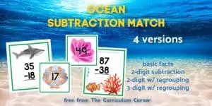 Ocean Subtraction Match