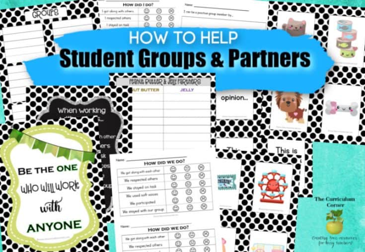 How to Help Student Groups & Partners - The Curriculum Corner 123