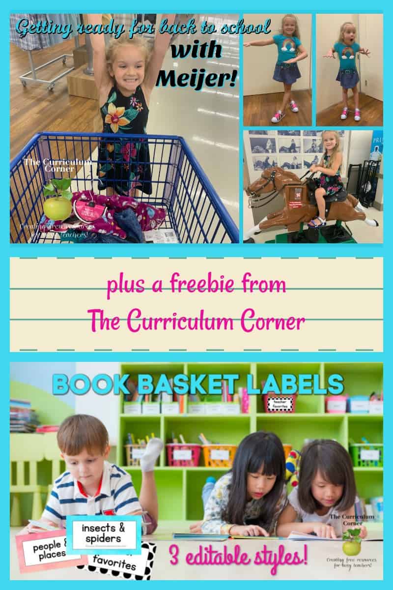 Free genre labels for book baskets