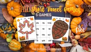 Fall Short Vowel Games