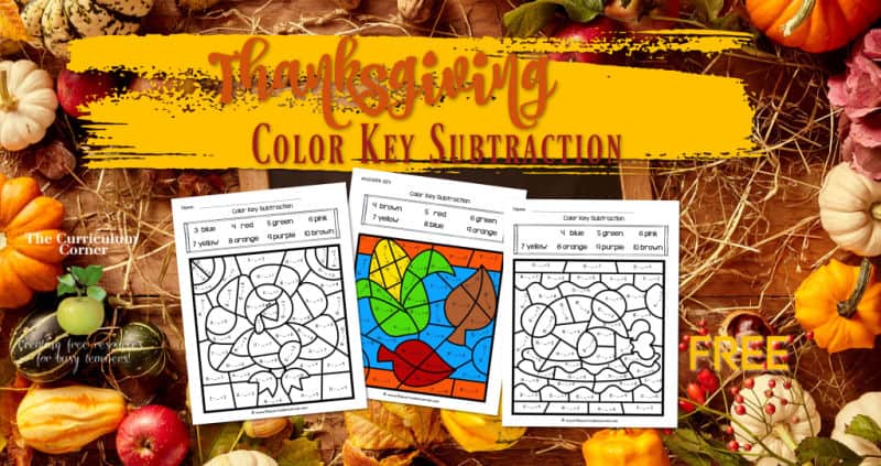 Thanksgiving Color Key Subtraction