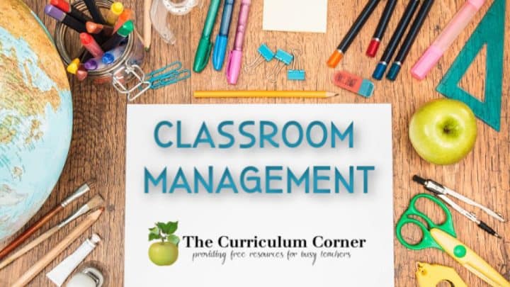 classroom management - The Curriculum Corner 123