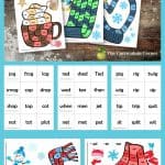 winter short vowel board games