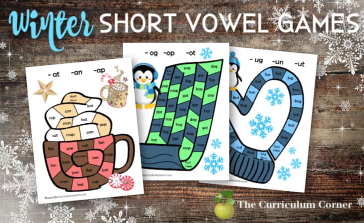 winter short vowel games