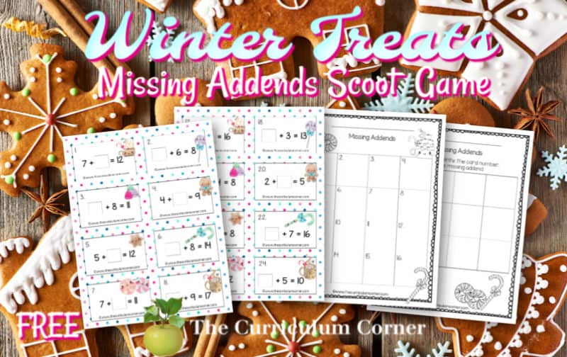 winter missing addends 