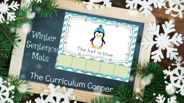 Image for Winter Sentence Mats