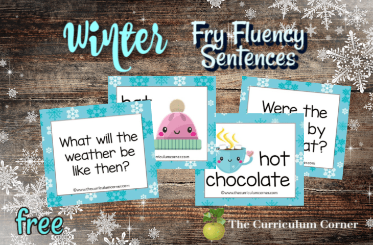 Winter Fry Fluency Sentences