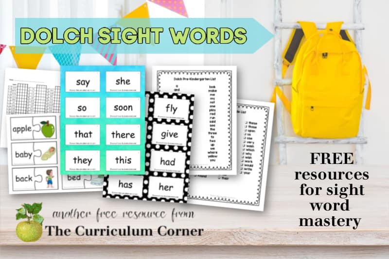 Dolch Sight Words